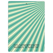 ゾンカラーストライプパタファンキーーン クリップボード (裏面)