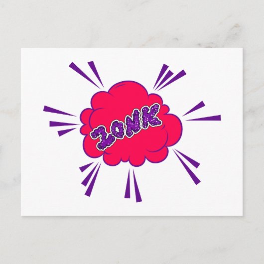 ゾンク漫画 ポストカード (正面)