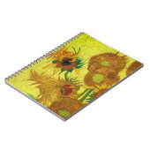ゾンネブルーメン(ファンゴッホ) ノートブック (左側)