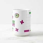 ゾンビおもしろいアンチドートの読み込み…ゾンビから人間 モーフィングマグカップ (中央)