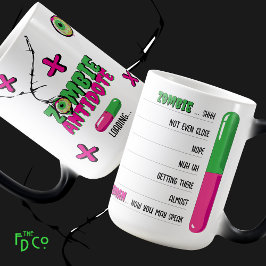 ゾンビおもしろいアンチドートの読み込み…ゾンビから人間 モーフィングマグカップ