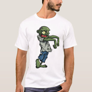 ゾンビおもしろいシャツ Tシャツ