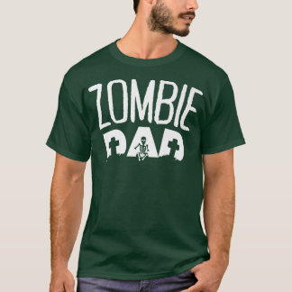 ゾンビおもしろいパパ Tシャツ