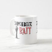 ゾンビおもしろいー餌ゾンビ恋人マグカップ11oz コーヒーマグカップ (正面左)