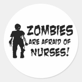 ゾンビがナースを恐れる ラウンドシール