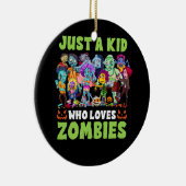 ゾンビが大好きな子どもたちハロウィンゾンビ10世 セラミックオーナメント (右)
