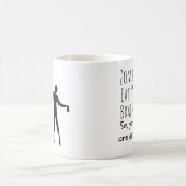 ゾンビが脳みそを食べる面白グッズ コーヒーマグカップ (中央)