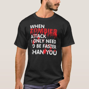 ゾンビが襲う。 Tシャツ