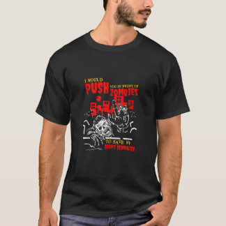 ゾンビで巨人シュナウザーに救おし下さいおもしろい Tシャツ