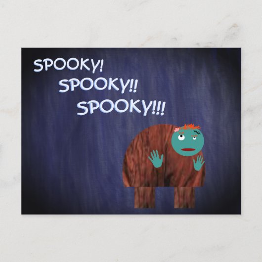 ゾンビとしてのハンチバック シーズンポストカード (正面)