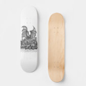 ゾンビとドラゴン スケートボード (正面)