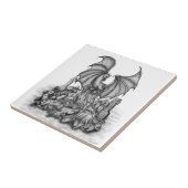 ゾンビとドラゴン タイル (側面)