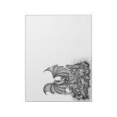 ゾンビとドラゴン ノートパッド (回転)