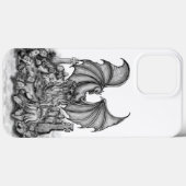 ゾンビとドラゴン Case-Mate iPhoneケース (裏面 (横))