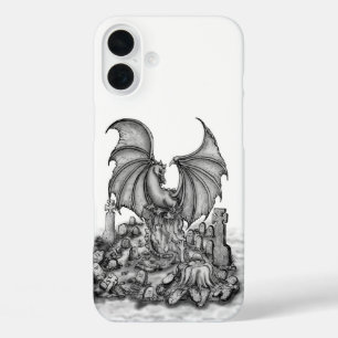 ゾンビとドラゴン iPhone 16 PLUSケース