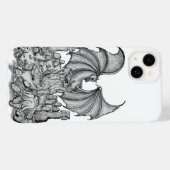 ゾンビとドラゴン Case-Mate iPhoneケース (裏面 (横))