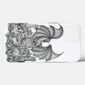 ゾンビとドラゴン Case-Mate iPhoneケース (裏面 (横))