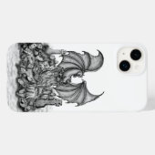 ゾンビとドラゴン Case-Mate iPhoneケース (裏面 (横))