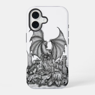 ゾンビとドラゴン iPhone 16ケース