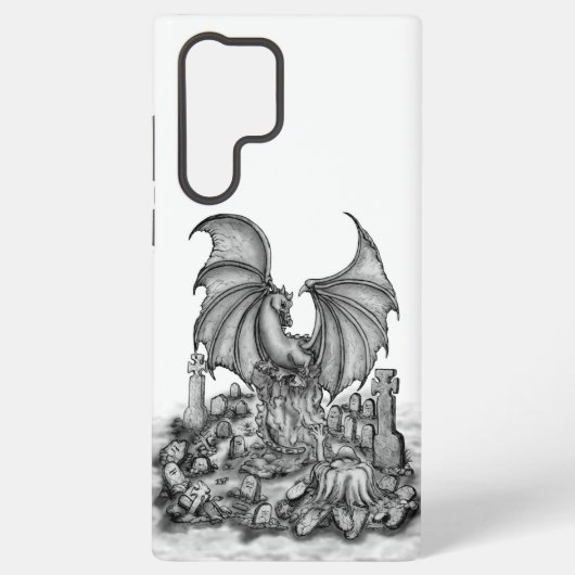 ゾンビとドラゴン SAMSUNG GALAXYケース (裏面)