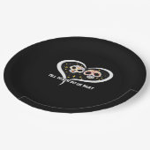 ゾンビと墓地 - 死が私たちを分かつまで ペーパープレート (アングル)