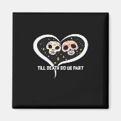 ゾンビと墓地 - 死が私たちを分かつまで マグネット (正面)