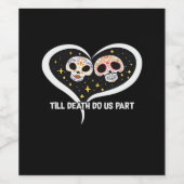 ゾンビと墓地 - 死が私たちを分かつまで ワインラベル (シングルラベル)