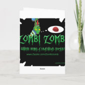 ゾンビによくカードをもらう カード (裏面)