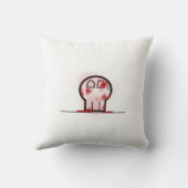 ゾンビのかみ傷を許可しないで下さい! クッション (裏面)