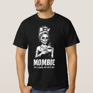 ゾンビのように子供と一緒に Tシャツ