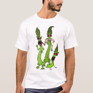 ゾンビのアスパラガスのワイシャツ Tシャツ