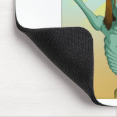 ゾンビのイエス・キリストインク マウスパッド (コーナー)