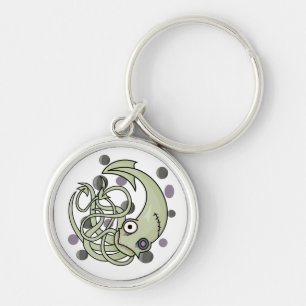 ゾンビのイカKeychain キーホルダー