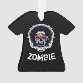 ゾンビのオレンジ色の目 オーナメント