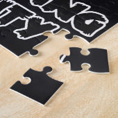 ゾンビのカスタムなパズル ジグソーパズル (側面)