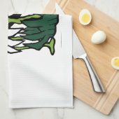 ゾンビのカップケーキの台所タオル キッチンタオル (四つ折り)