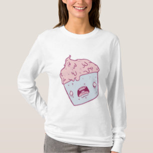 ゾンビのカップケーキ Tシャツ