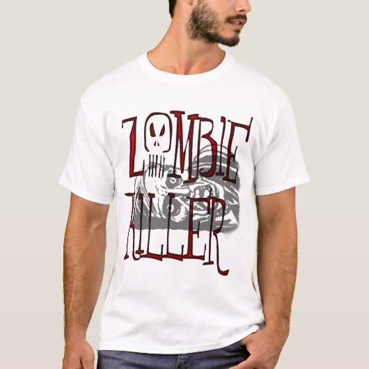 ゾンビのキラーワイシャツ Tシャツ (正面)
