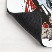 ゾンビのキラー4 マウスパッド (コーナー)