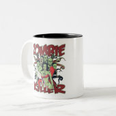 ゾンビのキラー ツートーンマグカップ (正面左)