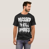 ゾンビのキラーTシャツ Tシャツ (正面フル)