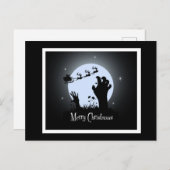 ゾンビのクリスマスナイト シーズンポストカード (正面/裏面)