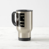 ゾンビのコーヒーへの死 トラベルマグ (正面左)