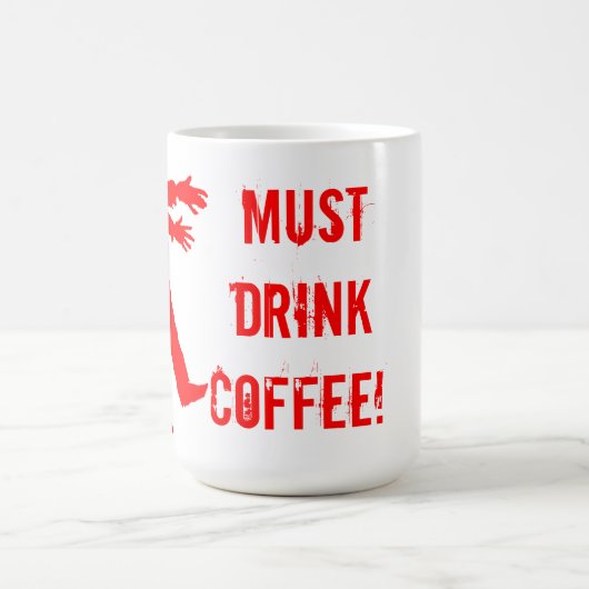 ゾンビのコーヒー・マグ コーヒーマグカップ (中央)