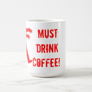 ゾンビのコーヒー・マグ コーヒーマグカップ