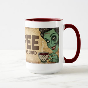 ゾンビのコーヒー・マグ マグカップ