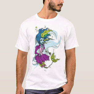 ゾンビのゴシックの人魚のTシャツ Tシャツ