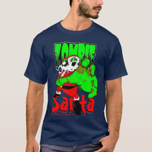 ゾンビのサンタのTシャツ Tシャツ