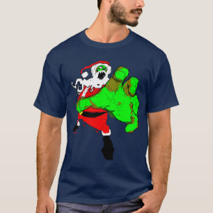 ゾンビのサンタのTシャツ! Tシャツ