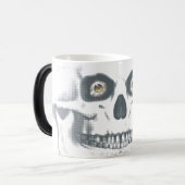 ゾンビのスカルの変形させるマグ モーフィングマグカップ (正面左)